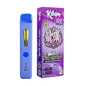 kream triple lotus blend disposable verry berry